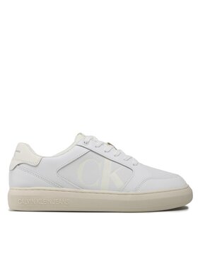 Calvin Klein Jeans Calvin Klein Jeans Αθλητικά Casual Cupsole Lth-Pu Mono YM0YM00573 Λευκό