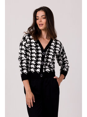 BeWear BeWear Kardigán BK104 Čierna Comfortable Fit