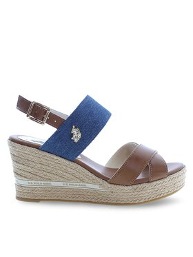 U.S. Polo Assn. U.S. Polo Assn. Espadrilky Alyss ALYSSA011 Hnědá