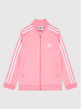 adidas adidas Bluza adicolor Sst Track HK0299 Różowy Regular Fit