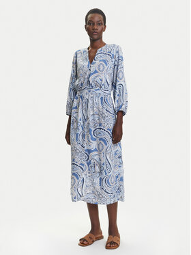 Olsen Olsen Hemdkleid 13002020 Blau Regular Fit