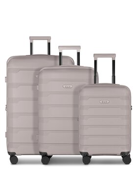 D&N D&N Komplet walizek 320696 Biały