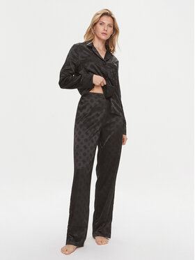 Guess Guess Пижама O4RX04 WFTL0 Черен Regular Fit