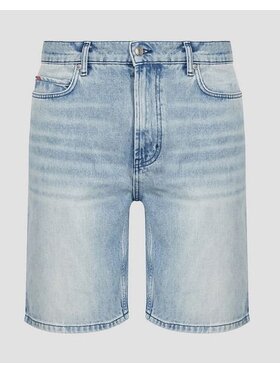 HUGO Hugo Szorty jeansowe 50511394 10256702 01 422 Niebieski Regular Fit