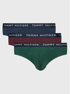 Tommy Hilfiger Tommy Hilfiger Komplet 3 par slipów UM0UM02206 Kolorowy