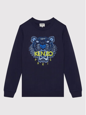 Kenzo Kids Kenzo Kids Majica dugih rukava K25603 S Tamnoplava Regular Fit