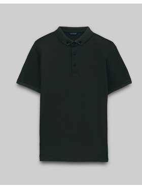 Borgio Borgio Polo matteo 01 Zielony Classic Fit