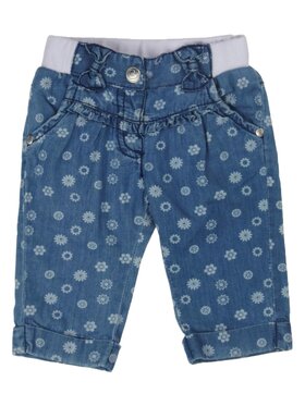 Kanz Kanz Spodnie materiałowe 1512164-0014 Niebieski Basic Fit