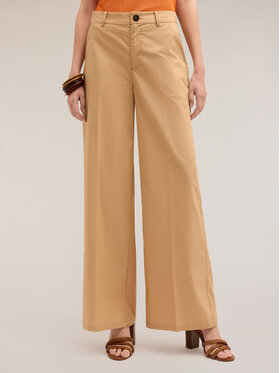 Motivi Motivi Pantaloni di tessuto P296Q103971N012 Écru Over Fit