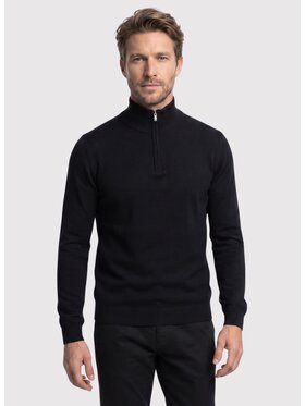 Pako Lorente Pako Lorente Sweter P26WF-2X-027 Czarny Straight Fit