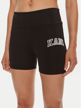Karl Kani Karl Kani Αθλητικό σορτς Small Serif 6113125 Μαύρο Slim Fit
