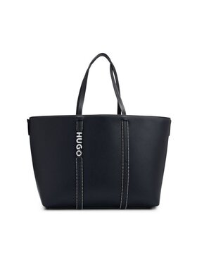 HUGO Hugo Kabelka Mel Shopper Černá