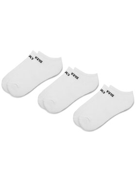 Vans Vans Set de 3 perechi de șosete joase unisex Classic Kick VN000XSSWHT r.38,5/42 Alb