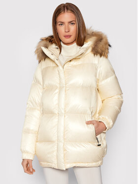 Woolrich Woolrich Vatovaná bunda Aliquippa CFWWOU0584FRUT1702 Béžová Regular Fit