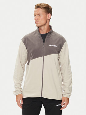 adidas adidas Флісовий реглан Terrex Multi IZ3296 Бежевий Regular Fit