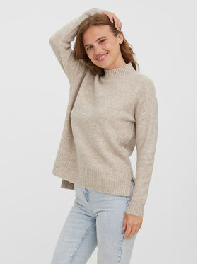 Vero Moda Vero Moda Pullover 10269229 Beige Regular Fit