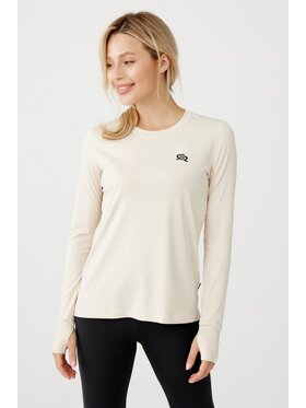 ROUGH RADICAL ROUGH RADICAL Maglietta tecnica FUN LS Beige Regular Fit