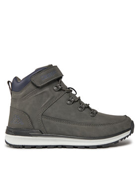 Kappa Kappa Schnürschuhe Logo Astos Md Ev Kid 371B8CW Grau