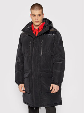 Calvin Klein Calvin Klein Μπουφάν πουπουλένιο High Shine K10K107931 Μαύρο Regular Fit