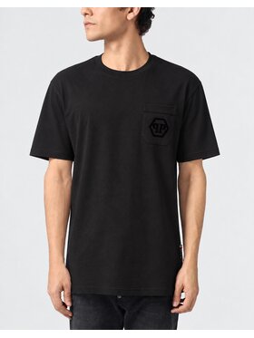 PHILIPP PLEIN PHILIPP PLEIN T-shirt 31311 Nero Regular Fit