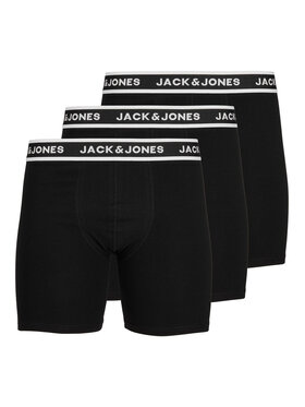 Jack&Jones Jack&Jones Súprava 3 kusov boxeriek 12229576 Čierna