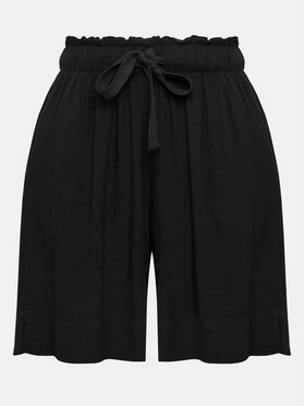 Deha Deha Bermudahose A00637 Schwarz Regular Fit