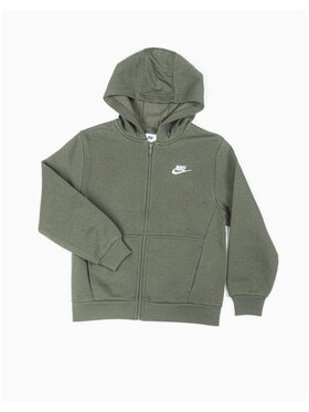 Nike Nike Felpa fd3004-325 Verde Regular Fit