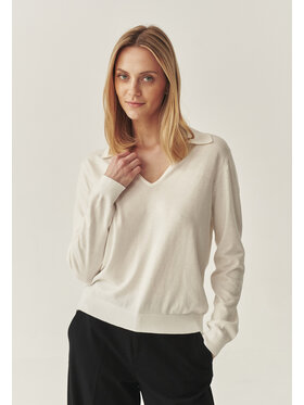 TATUUM Tatuum Sweter PALA Écru Classic Fit