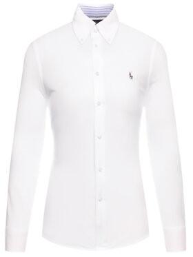 Polo Ralph Lauren Košulja Heidi 211664427003 Bijela Slim Fit