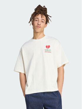 adidas adidas T-Shirt 164257 Biały Oversize
