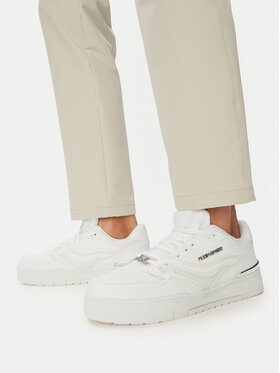 Plein Sport Plein Sport Sneakersy SAFS USC0845 STE003N Biela