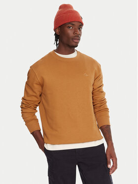 Quiksilver Quiksilver Μπλούζα Salt Water EQYFT05158 Μπεζ Comfort Fit