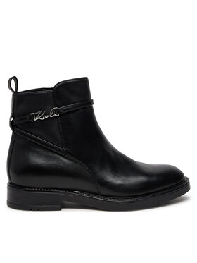 KARL LAGERFELD KARL LAGERFELD Botki KL41444 Czarny