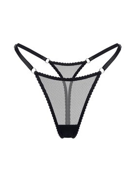 Merci Lingerie Merci Lingerie Stringi EP07BP03T Czarny