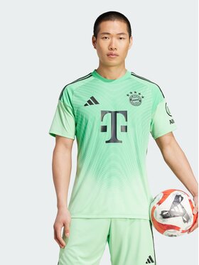 adidas adidas Koszulka techniczna FC Bayern 25/26 Goalkeeper Jersey Zielony Slim Fit