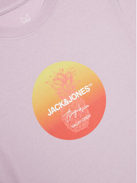 Jack&Jones Junior T-shirt Joraruba 12257136 Ljubičasta Standard Fit