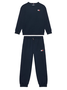 Tommy Hilfiger Tommy Hilfiger Tepláková súprava KS0KS00708 D Tmavomodrá Regular Fit