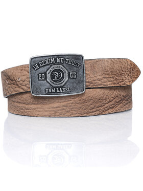 Tom Tailor Tom Tailor Pasek Męski TOM TAILOR Brązowy