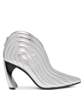 United Nude United Nude Škornji Zuma Luna HI 11062141170 Srebrna