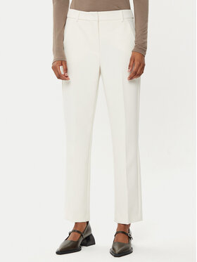 Weekend Max Mara Weekend Max Mara Chinosy Rana 2515131031 Écru Slim Fit
