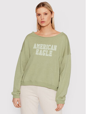 American Eagle American Eagle Jopa 045-2532-1637 Zelena Oversize