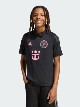 adidas adidas Koszulka techniczna Inter Miami CF Away Jersey Kids Czarny Regular Fit