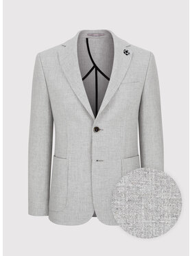 Pako Lorente Pako Lorente Marynarka P23WP-3X-010 Szary Slim Fit