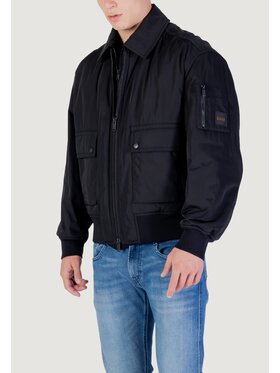 BOSS BOSS Kurtka puchowa Oking 10272912 01 Czarny Classic Fit