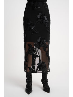 CLICK CLICK Φούστα 50-736 Μαύρο Fitted Fit