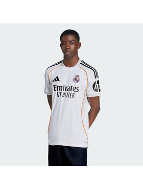 adidas adidas Koszulka techniczna Real Madrid 25/26 Home Jersey Biały Slim Fit