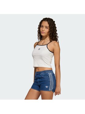 adidas adidas Tank top 159265 Biały Slim Fit