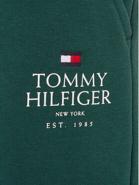 Tommy Hilfiger Donji Dio Trenerke Logo Print KB0KB09244 Zelena Regular Fit