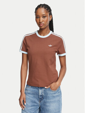 adidas adidas T-särk LL0447 Pruun Regular Fit
