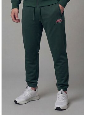 PITBULL PITBULL Spodnie dresowe ADCC Nelson Zielony Regular Fit